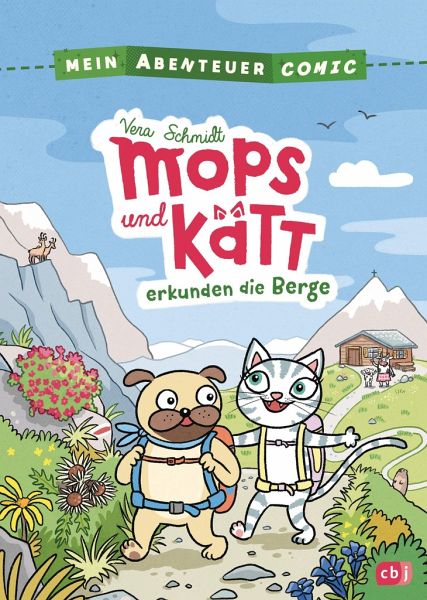 Mops und Kätt erkunden die Berge / Mein Abenteuercomic Bd.3   (Mängelexemplar)