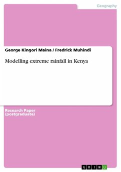 Modelling extreme rainfall in Kenya - Muhindi, Fredrick; Maina, George Kingori