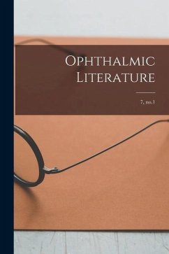 Ophthalmic Literature; 7, no.1 - Anonymous