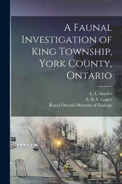 A Faunal Investigation of King Township, York County, Ontario