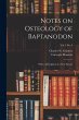 Notes on Osteology of Baptanodon: With... - Bild 1