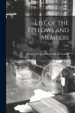 List of the Fellows and Members; 1830