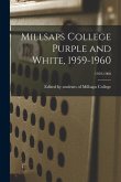 Millsaps College Purple and White, 1959-1960; 1959-1960