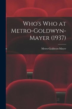 Who's Who at Metro-Goldwyn-Mayer (1937)