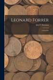 Leonard Forrer: 1953-1959