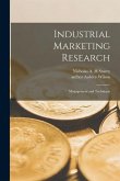 Industrial Marketing Research: Management and Technique