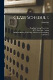 Class Schedule; 1944-1945