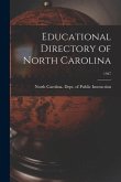 Educational Directory of North Carolina; 1947