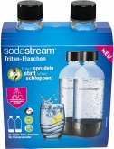 SodaStream Tritan-Flasche 1L schwarz Duopack