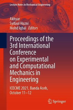 Proceedings of the 3rd International Conference on Experimental and Computational Mechanics in Engineering (eBook, PDF)