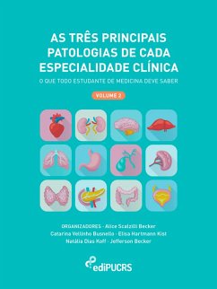 Cover As três principais patologias de cada especialidade clínica: o que todo estudante de medicina deve saber - volume 2 (eBook, ePUB)