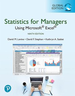 Statistics for Managers Using Microsoft Excel, Global Edition (eBook, PDF) - Levine, David M.; Stephan, David F.; Szabat, Kathryn A.