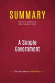 Summary: A Simple Government