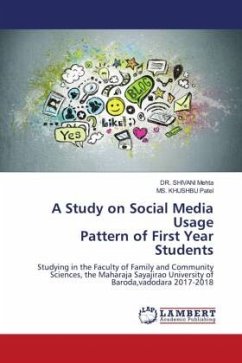 A Study on Social Media Usage Pattern of First Year Students - Mehta, DR. SHIVANI;Patel, MS. KHUSHBU