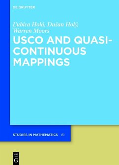 Cover USCO and Quasicontinuous Mappings (eBook, PDF)