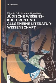 Cover Jüdische Wissenskulturen und Allgemeine Literaturwissenschaft (eBook, ePUB)