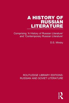 A History of Russian Literature Cover A History of Russian Literature