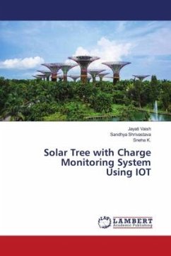 Solar Tree with Charge Monitoring System Using IOT
