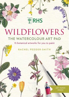 Rhs Wildflowers Watercolour Art Pad - Pedder-Smith, Rachel