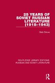 25 Years of Soviet Russian Literature (1918-1943)