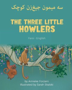 Cover The Three Little Howlers (Farsi-English)