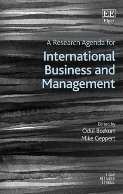 Cover A Research Agenda for International Business and Management