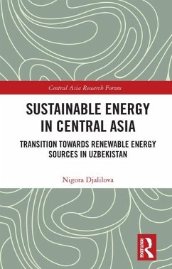 Sustainable Energy in Central Asia - Djalilova, Nigora