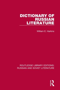 Dictionary of Russian Literature - Harkins, William E