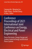 Conference Proceedings of 2021 International Joint Conference on Energy, Electrical and Power Engineering (eBook, PDF)