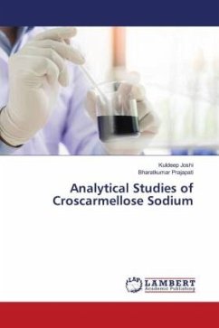 Analytical Studies of Croscarmellose Sodium