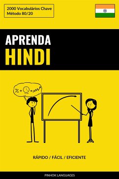 Aprenda Hindi - Rápido / Fácil / Eficiente (eBook, ePUB) - Languages, Pinhok
