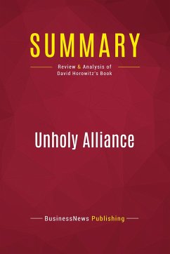 Summary: Unholy Alliance - Businessnews Publishing