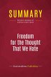 Summary: Freedom for the Thought That... - Bild 1