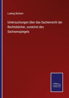 Cover Untersuchungen über das Sachenrecht der Rechtsbücher, zunächst des Sachsenspiegels