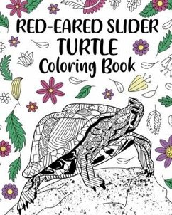 Red-Eared Slider Turtle Coloring Book - Paperland