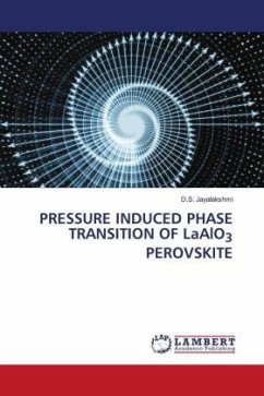 PRESSURE INDUCED PHASE TRANSITION OF LaAlO3 PEROVSKITE