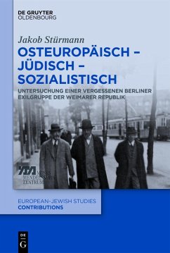 Cover Osteuropäisch - jüdisch - sozialistisch (eBook, ePUB)