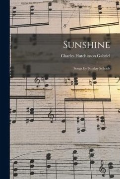 Sunshine: Songs for Sunday Schools
