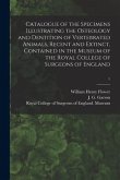 Catalogue of the Specimens Illustrating the Osteology and Dentition of Vertebrated Animals, Recent and Extinct, Contained in the Museum of the Royal C