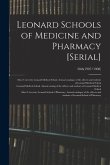 Leonard Schools of Medicine and Pharmacy [serial]; 28th(1907/1908)