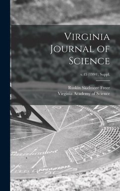 Virginia Journal of Science; v.45 (1994); Suppl. - Freer, Ruskin Skidmore