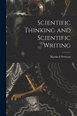 Scientific Thinking and Scientific Writing