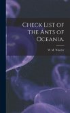 Check List of the Ants of Oceania.