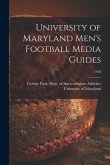 University of Maryland Men's Football Media Guides; 1958