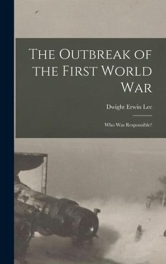 The Outbreak of the First World War