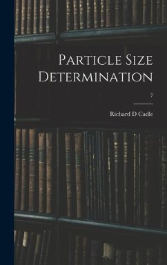 Particle Size Determination; 7 - Cadle, Richard D