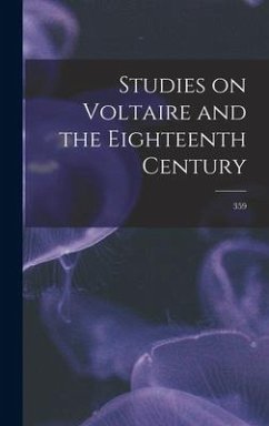 Studies on Voltaire and the Eighteenth Century; 359 - Anonymous