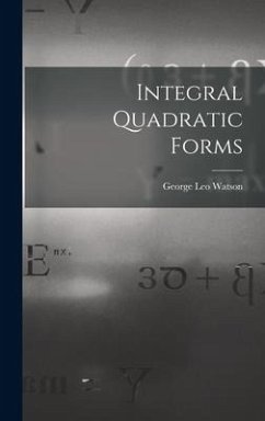 Integral Quadratic Forms - Watson, George Leo