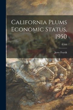 California Plums Economic Status, 1950; C398 - Foytik, Jerry