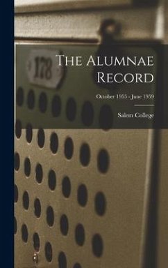 The Alumnae Record; October 1955 - June 1959